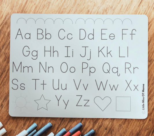 Washable Alphabet Activity Mat